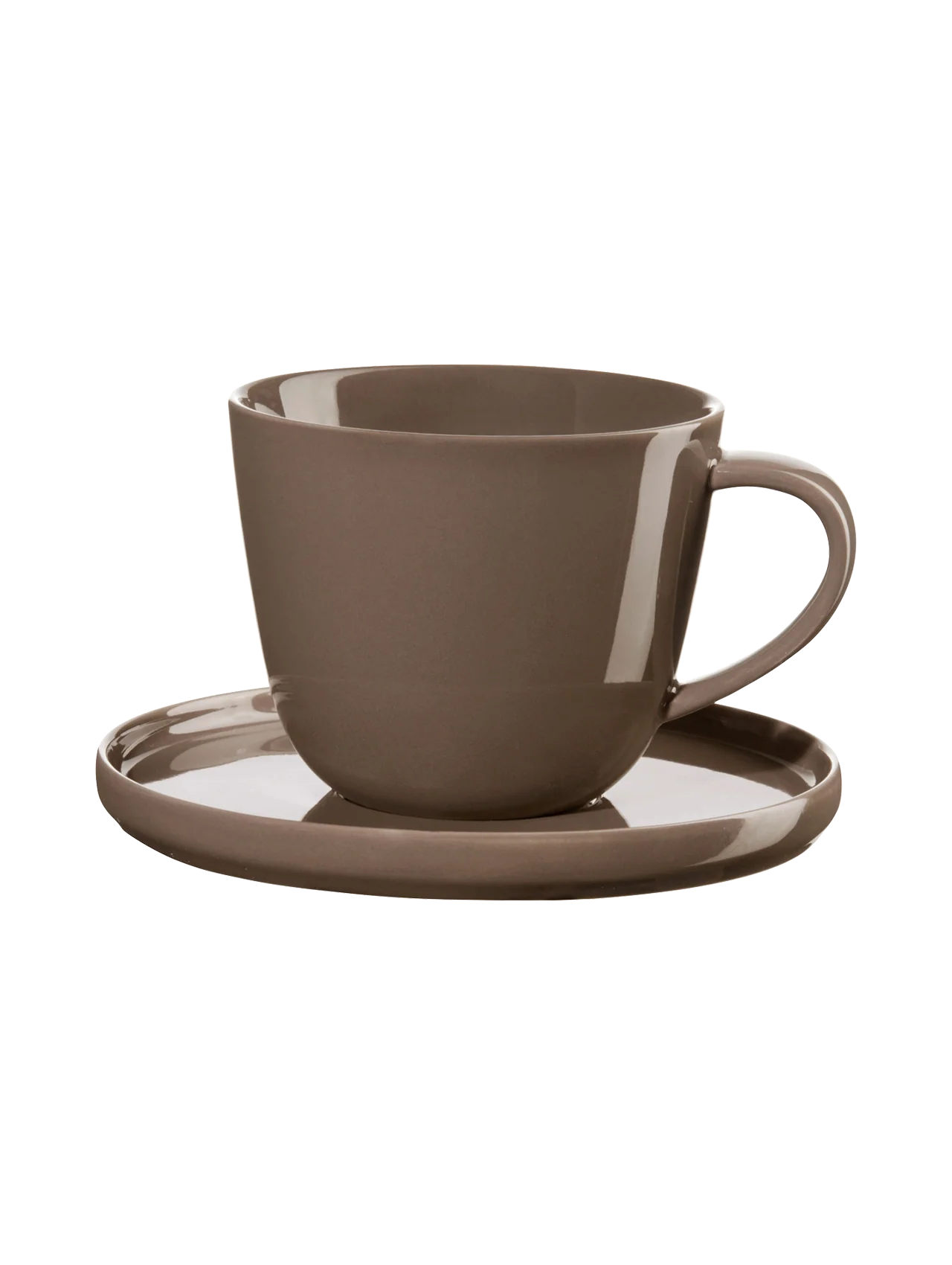 kaffeetasse mit unterteller,, kaori
