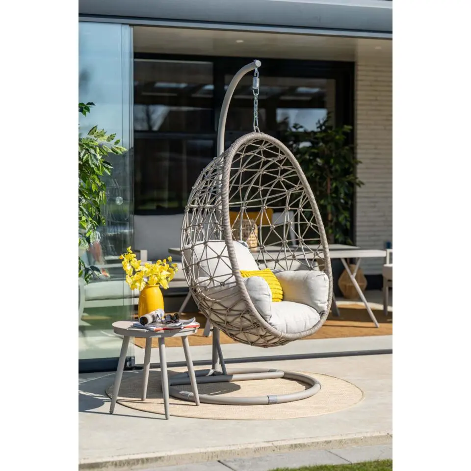 Garden Impressions Lucas bijzettafel &Oslash;50 x 48 cm - taupe