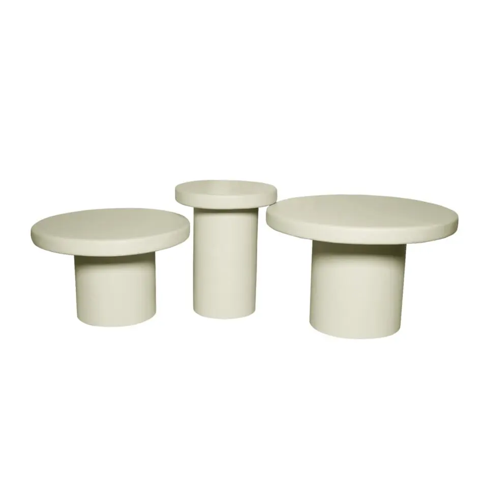 Starfurn - Salontafel Maya - Beige - 70x70x45 cm