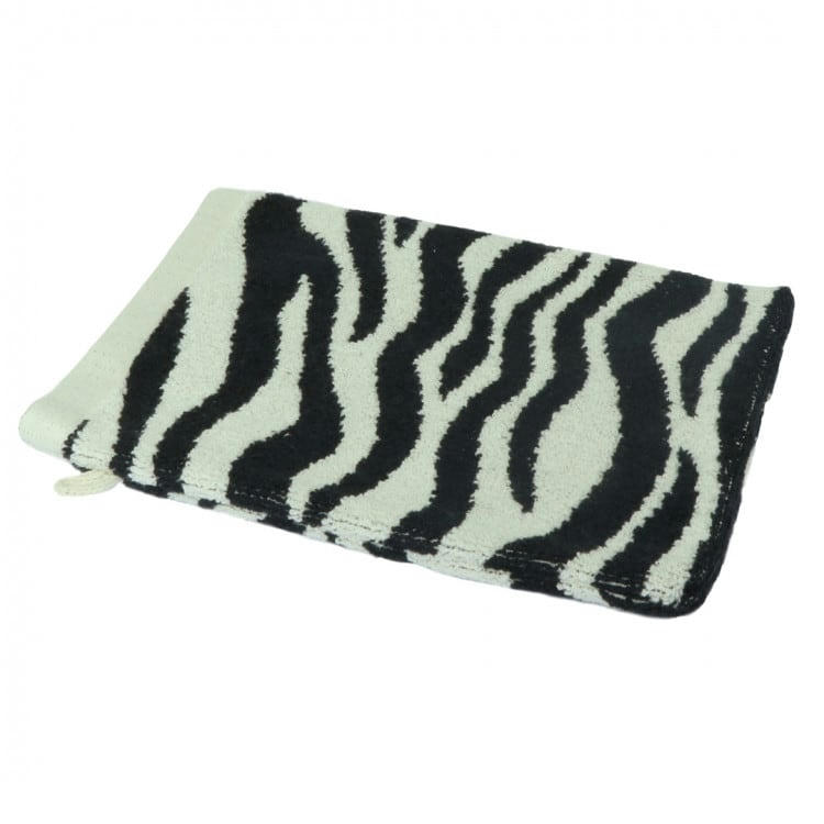 ZEBRA - Gant de toilette en Coton Beige 16x21 cm