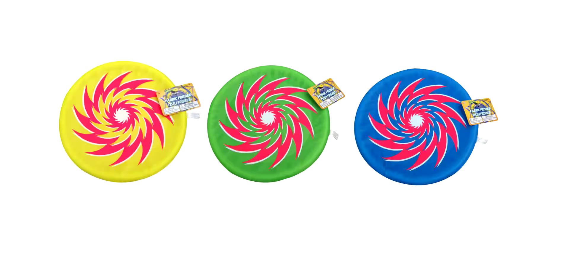 Agglo Kids' Flying Disc Beach Toy, Assorted Colours, Ages 4+