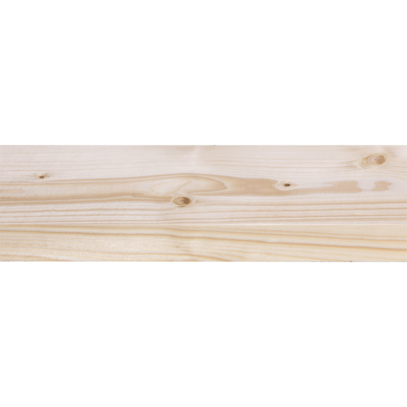 Chevron en sapin brut 210 x 9,6 x 2,4 cm
