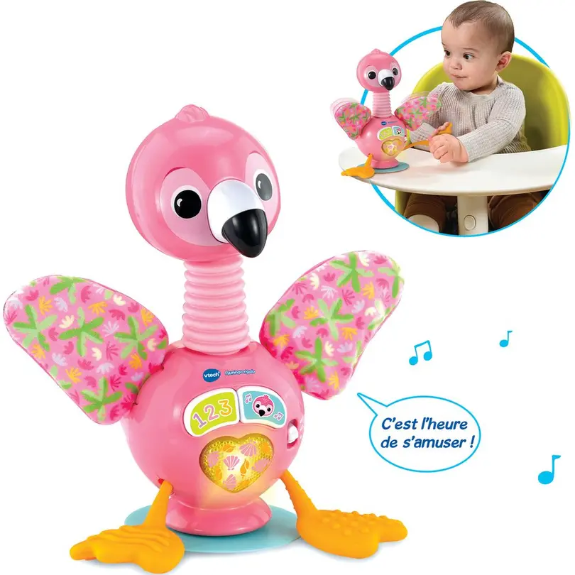 Kuscheltier Flamingo Rigolo