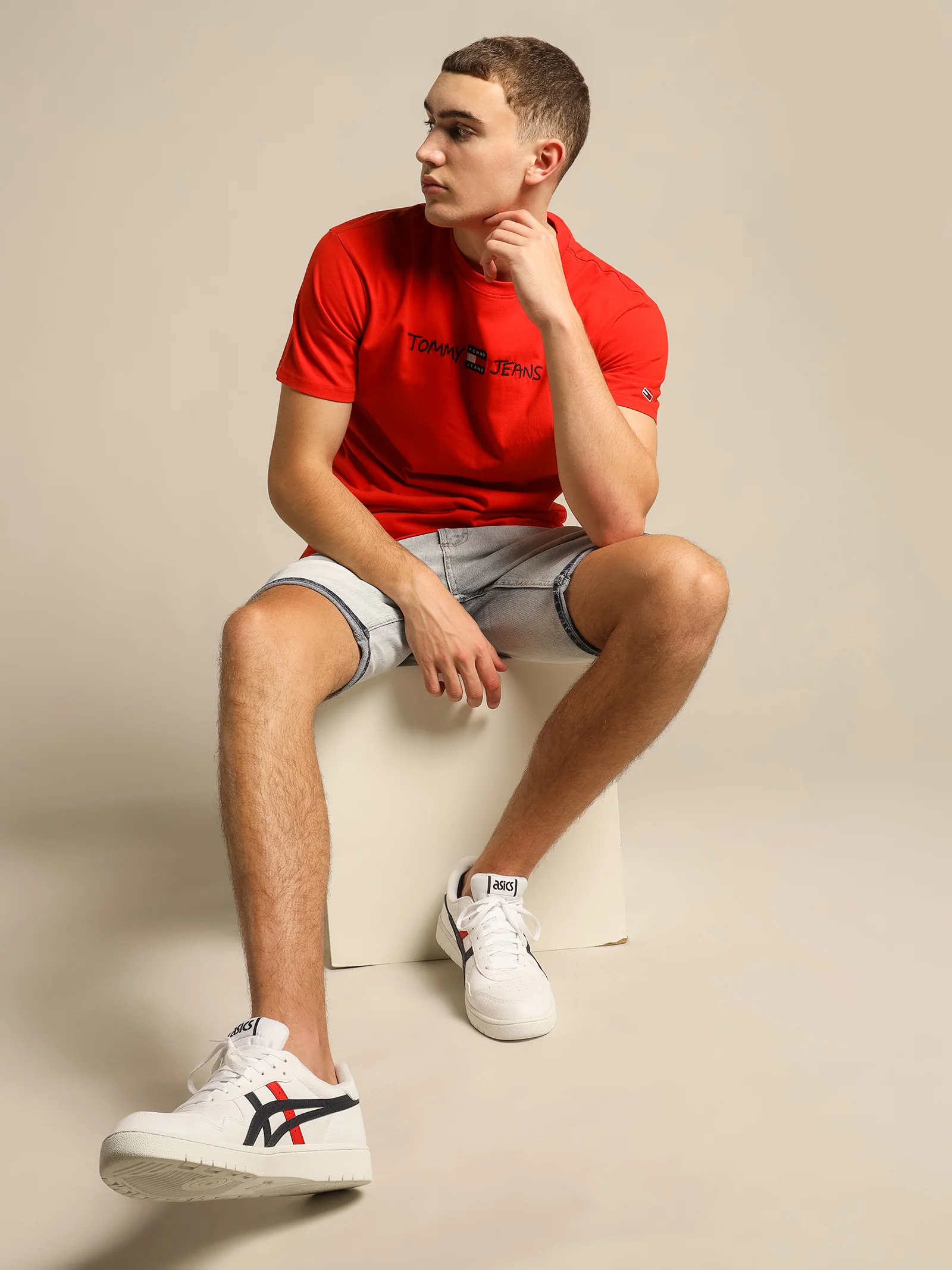 Linear Written Logo T-Shirt