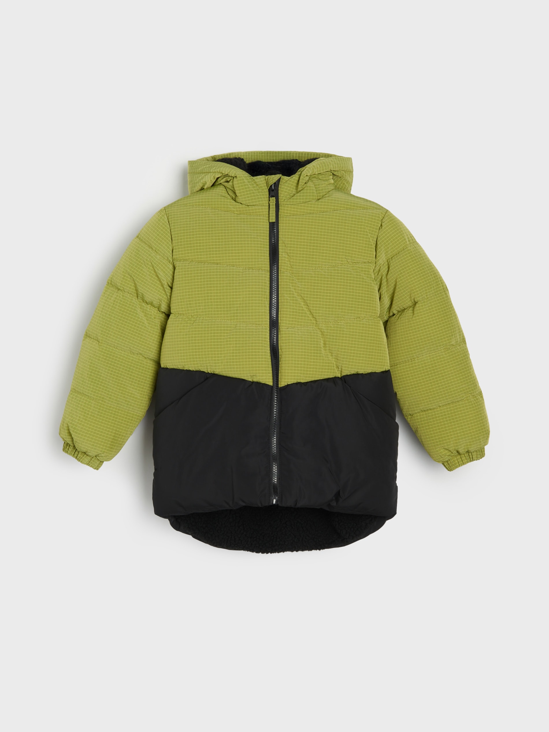 Kurtka puffer z kapturem