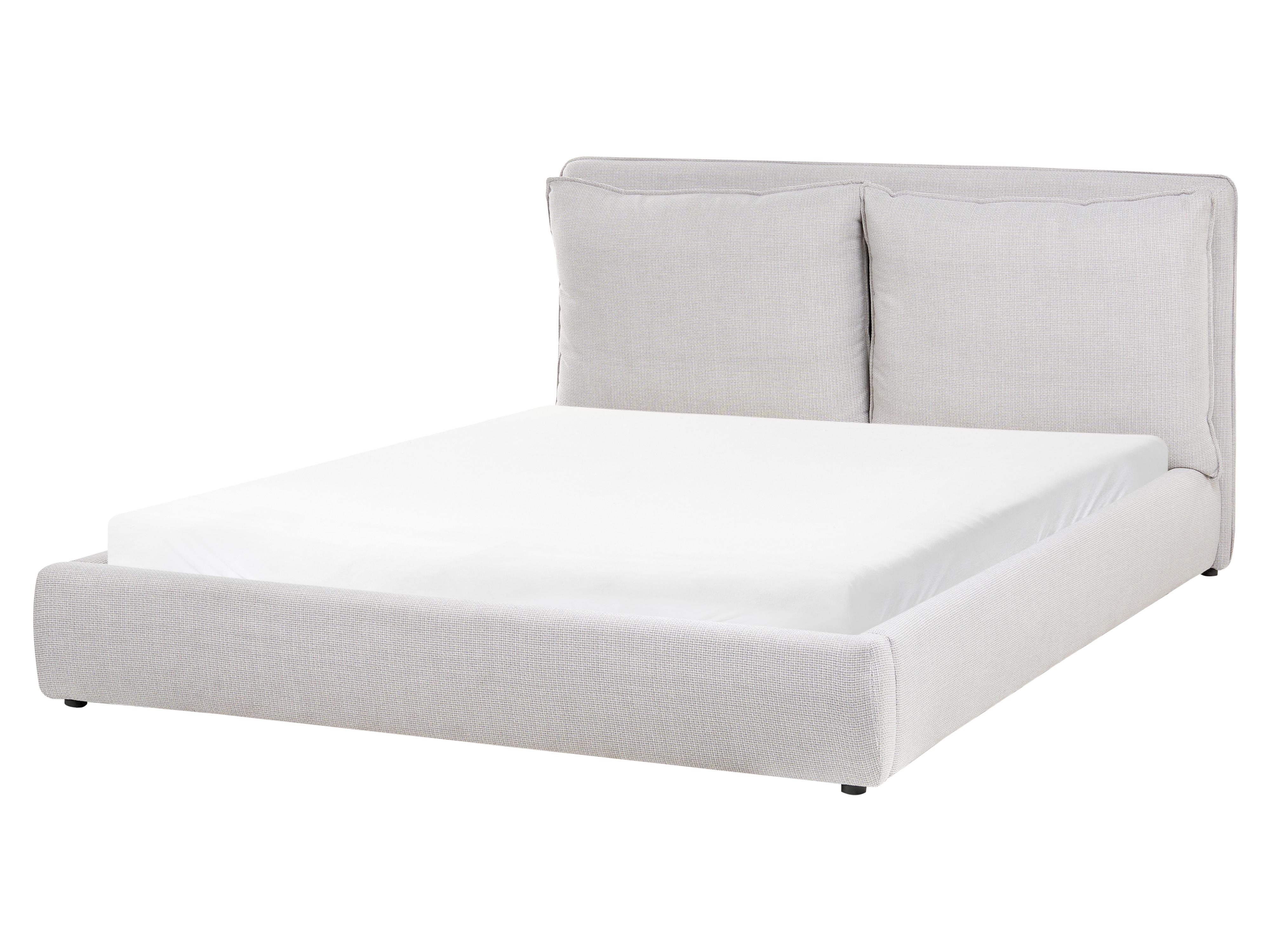 Bed Fabric BAJONNA 160 x 200 cm (EU King Size) Light Grey