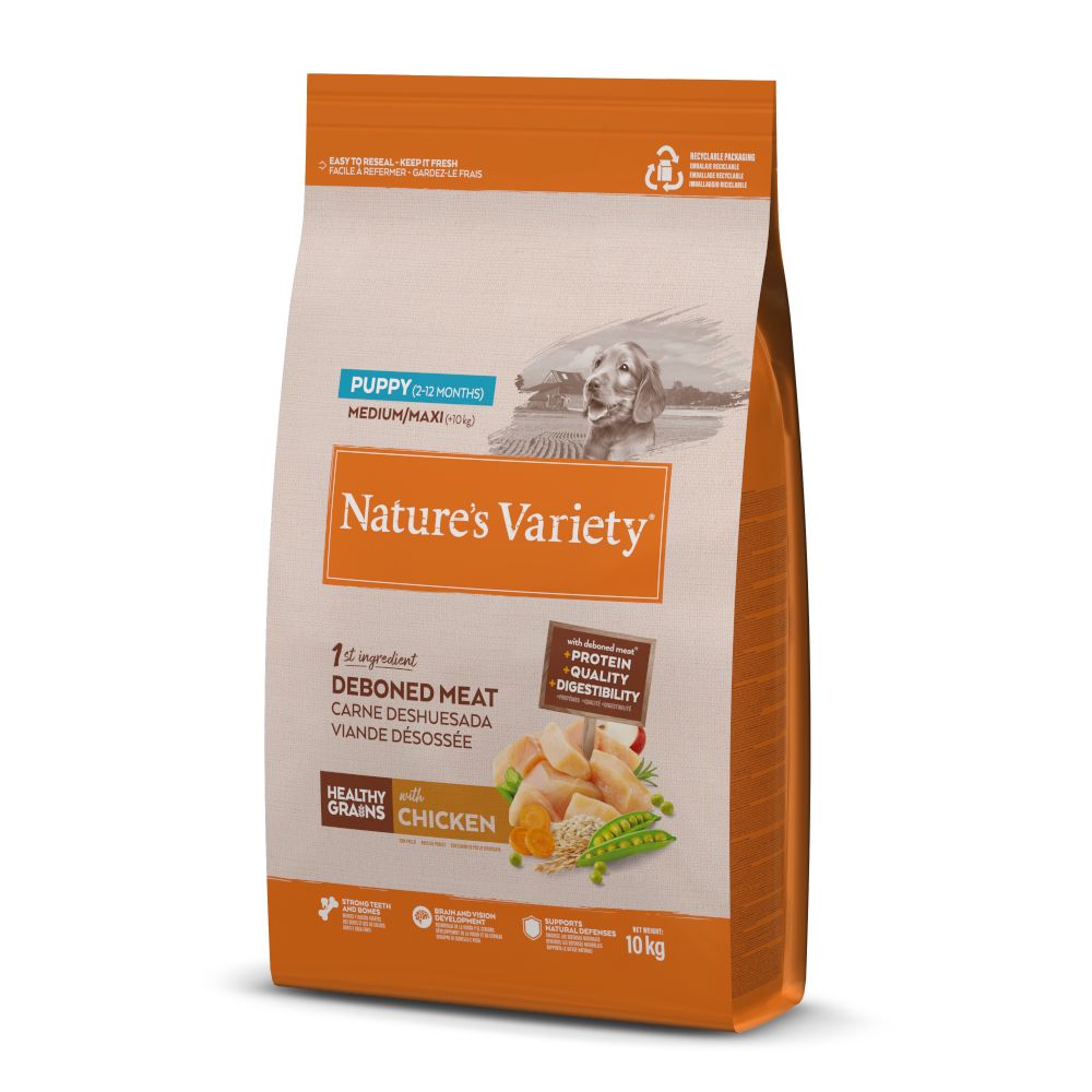 Nature's Variety Healthy Grains Puppy Medium/Maxi Chicken