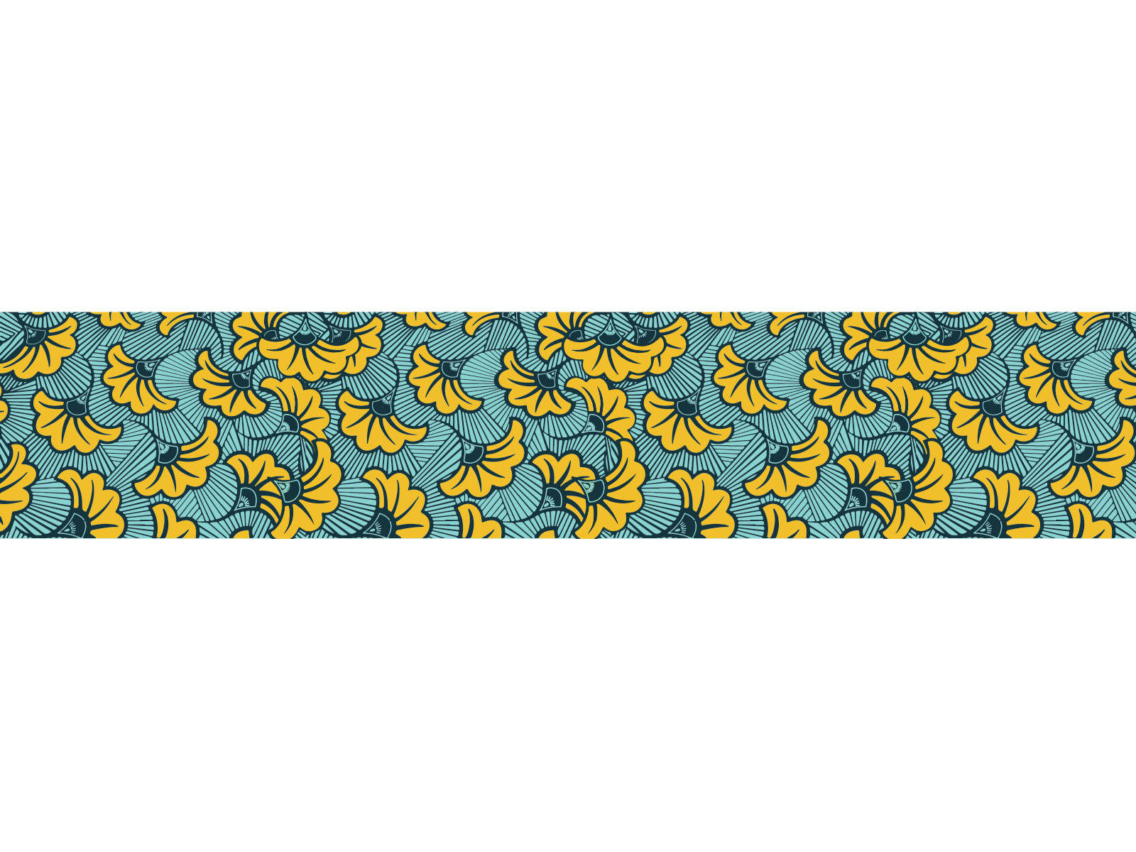 WAX - Crédence adhésive curry 400x40cm