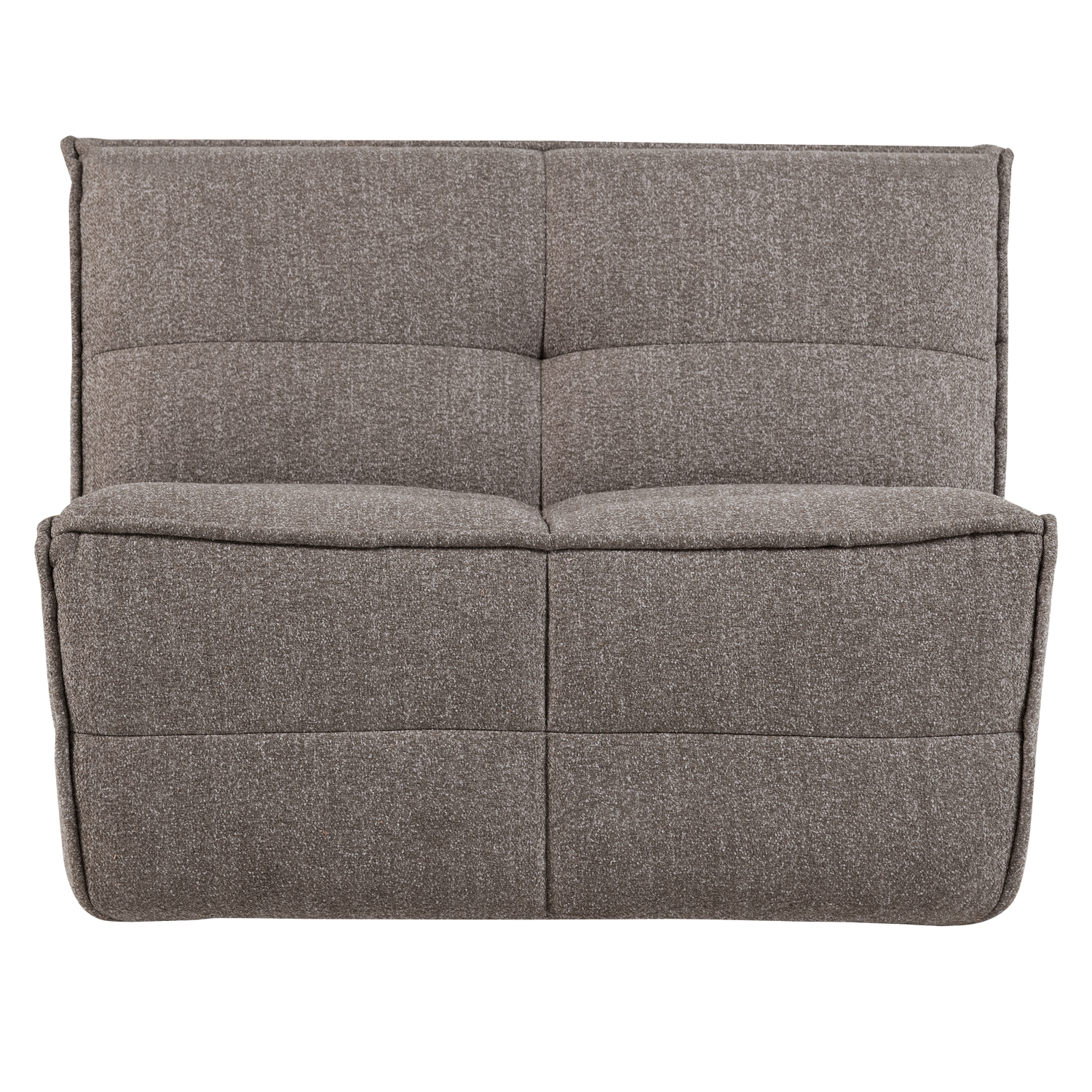 vtwonen 1-zits element Cluster - Bouclé - Middenbruin - 82x105x92