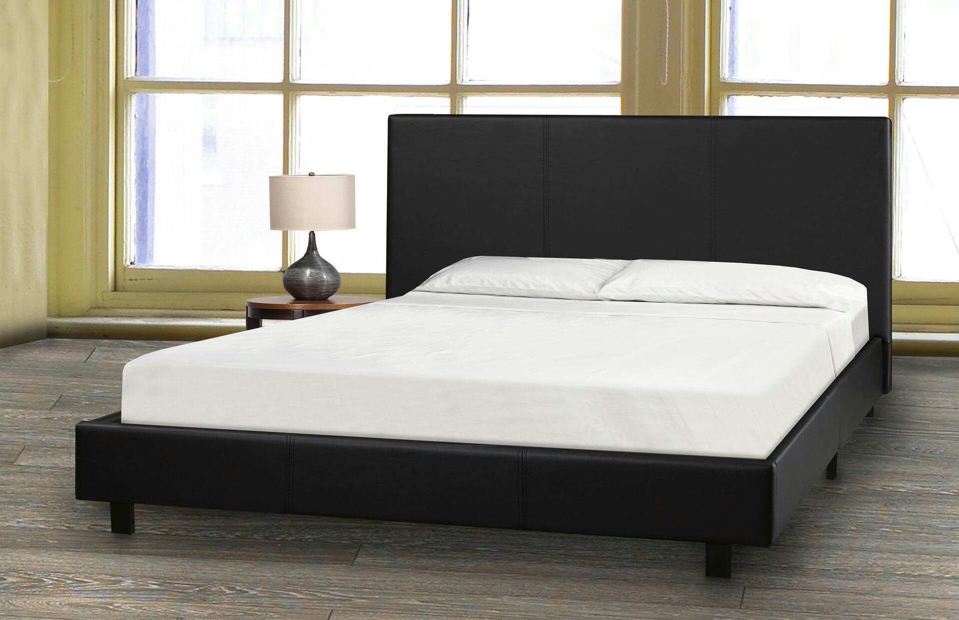 Brassex Metal Frame Platform Bed, Full
