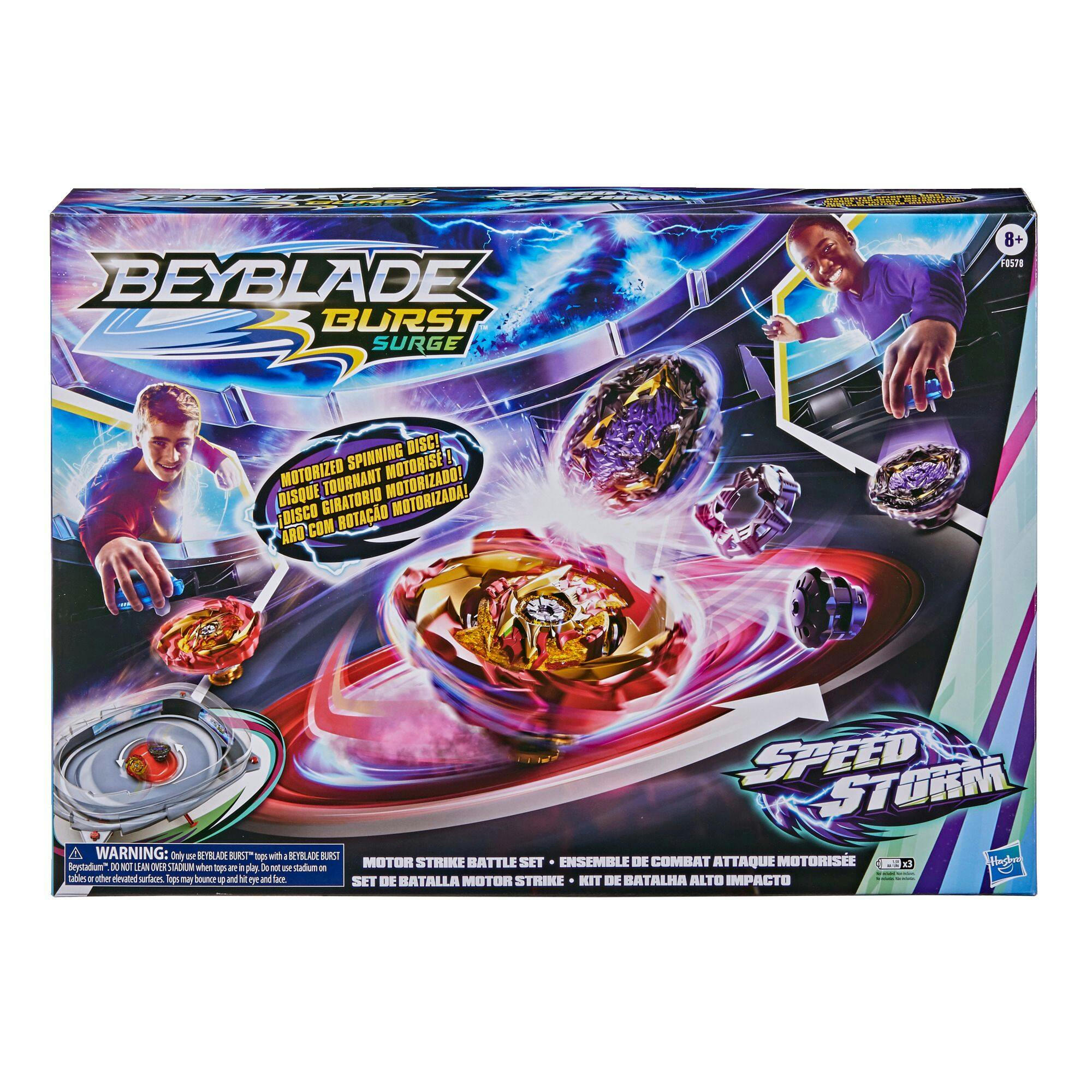 Beyblade Burst Surge Speedstorm Volt Knockout Battle Set, 5-pc, Age 8+
