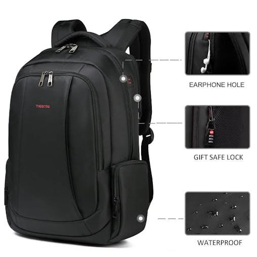 NNEOBA Laptop Backpack Bag For Men Anti Theft