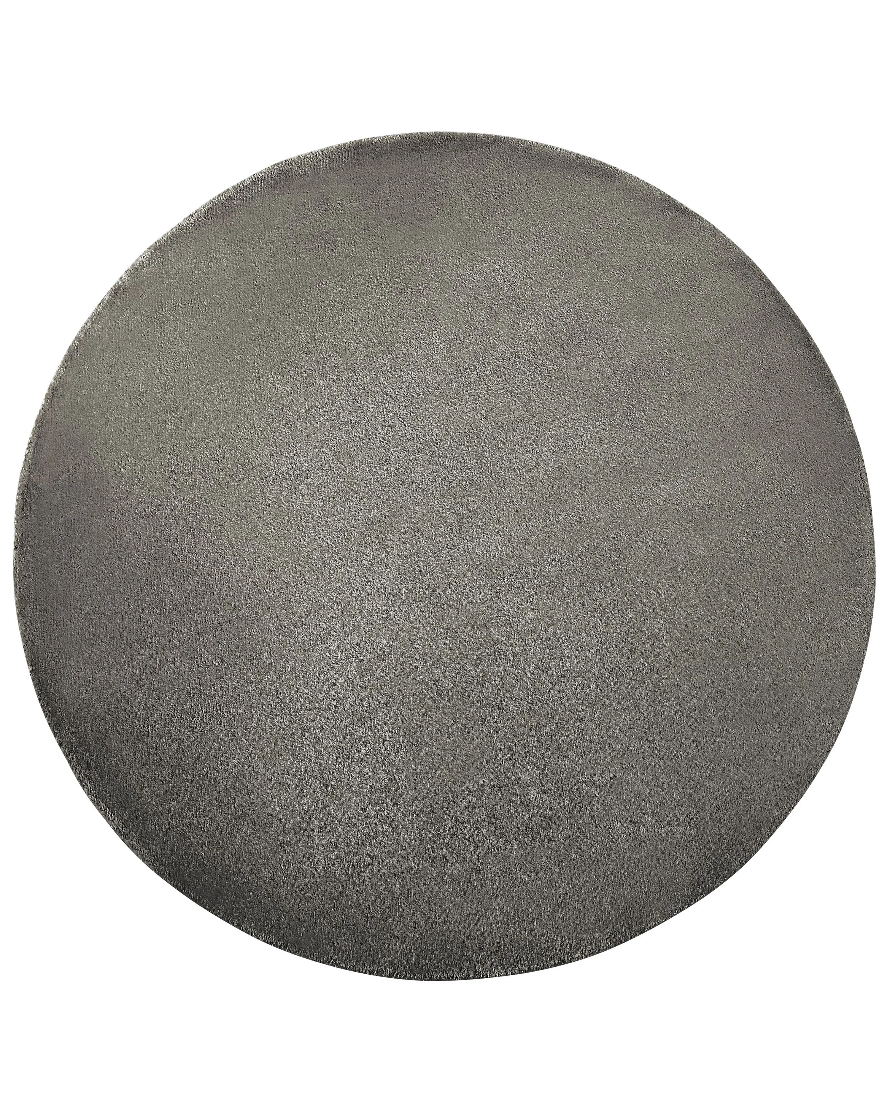 Rug GESI II Dark Grey ? 140 cm Viscose