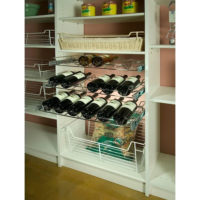 Rev-A-Shelf Sidelines 18 Inch Pull Out Wine Rack