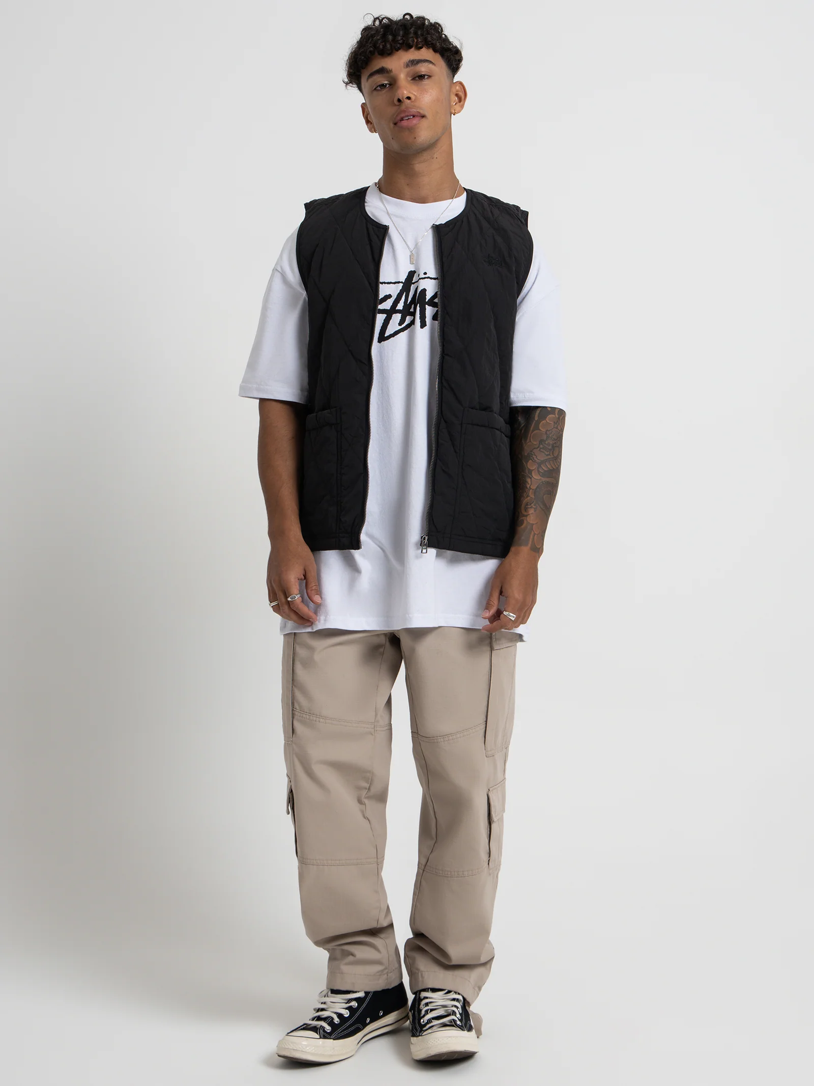Unisex Diamond Quilted Vest