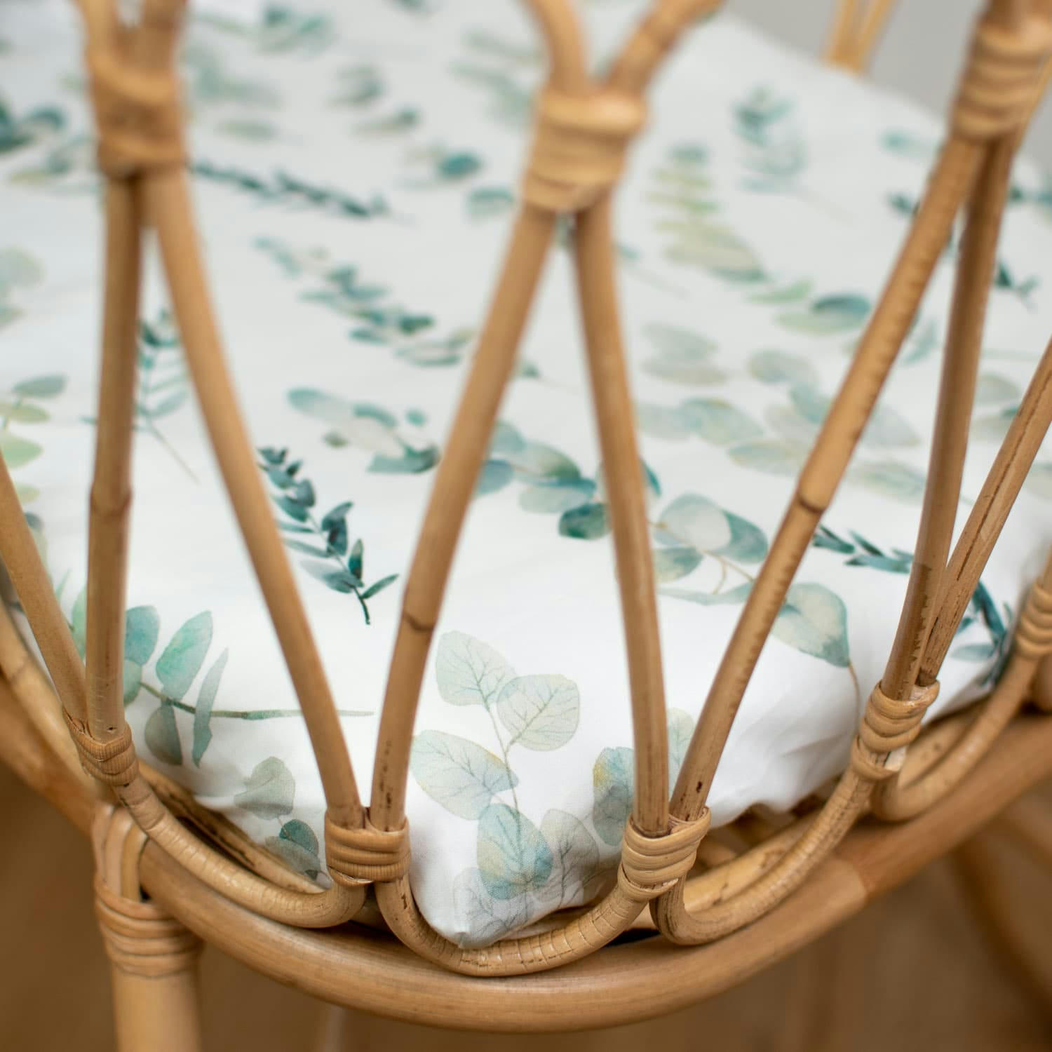 EUCALYPTUS - Drap housse berceau en coton  40 x 80cm