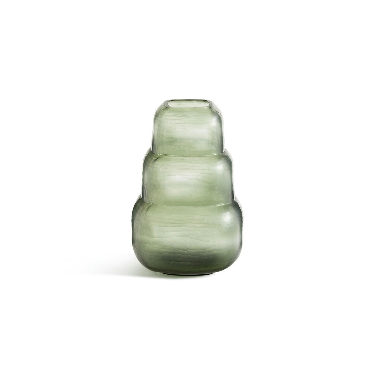 Vase en verre givré opaque, Parilo