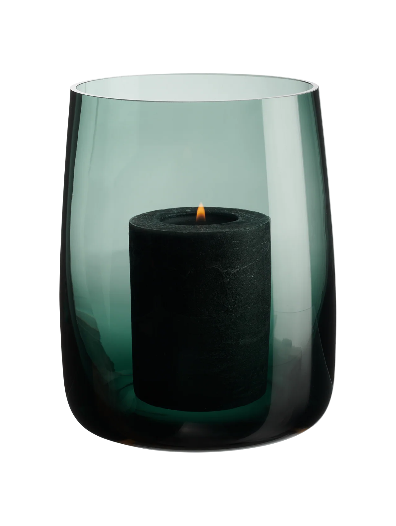 vase/windlicht, grün