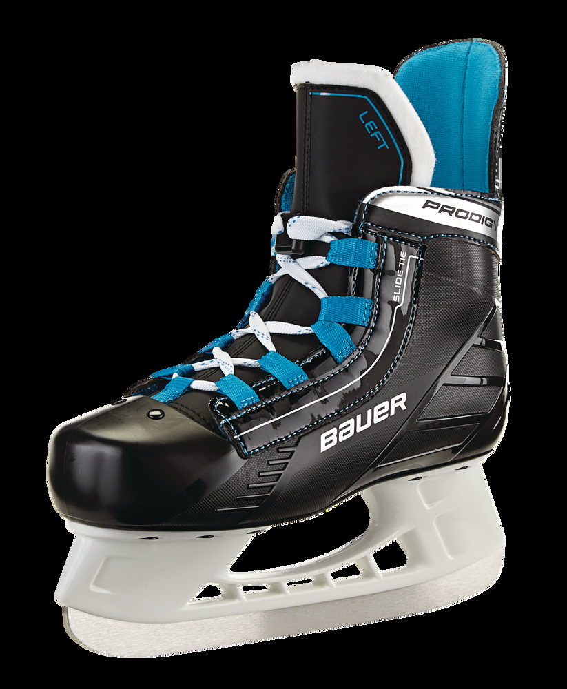 Bauer Prodigy Hockey Skates, Black/Blue, Youth