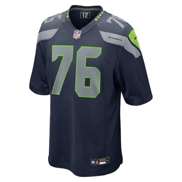 Grey Zabel Seattle Seahawks Nike 2025 NFL Draft First Round Pick Game Jersey - College Navy