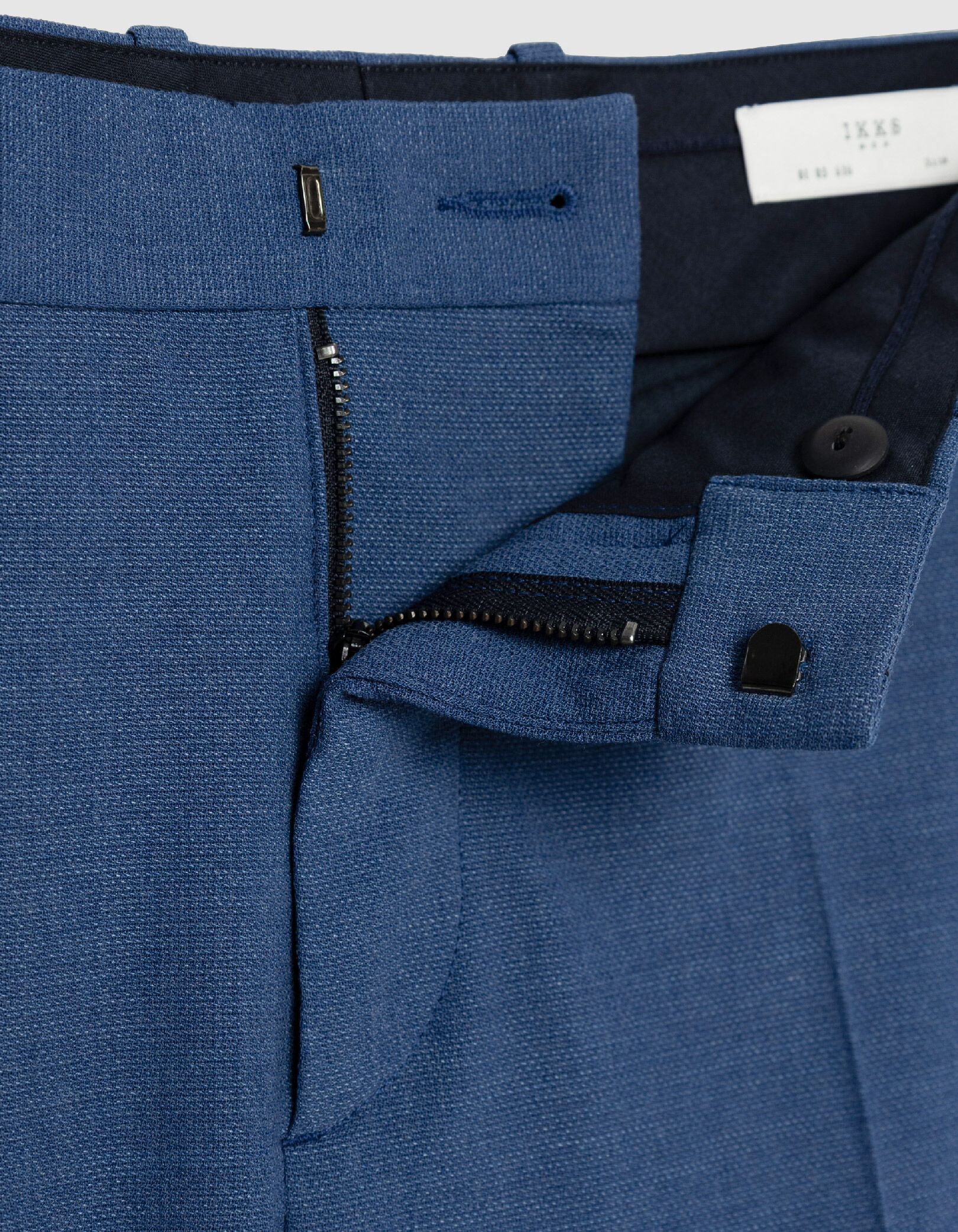 Pantalon de costume bleu indigo Homme