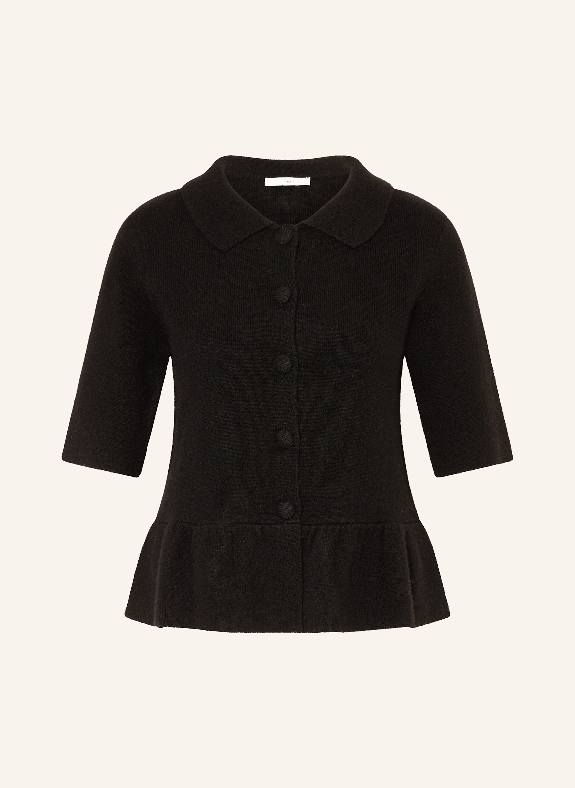 lilienfels Strickjacke mit 3/4-Arm und Cashmere