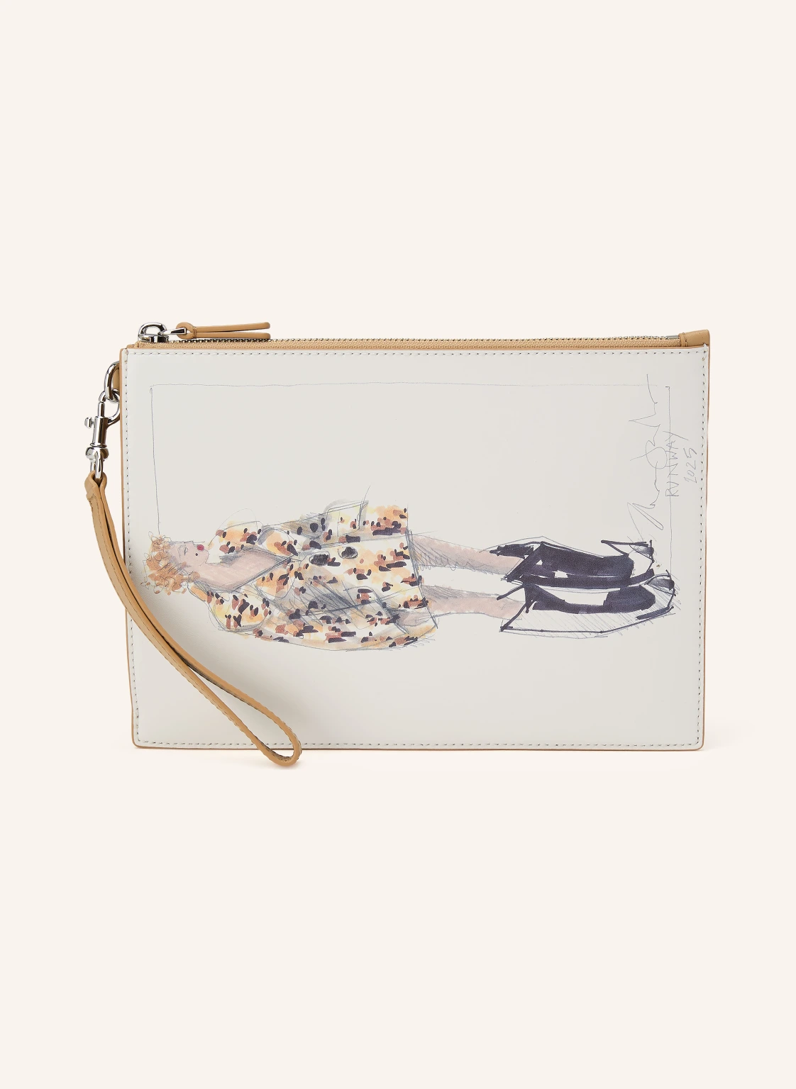 MARC JACOBS Pouch THE RUNWAY ILLUSTRATION WRISTLET