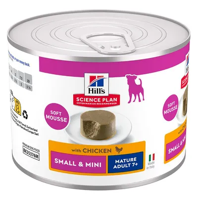 Hill's Science Plan Mature Small & Mini Mousse