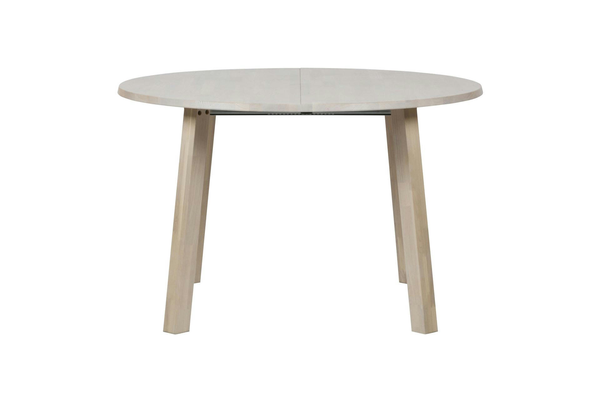SIDNEY - Table extensible en chêne blanc