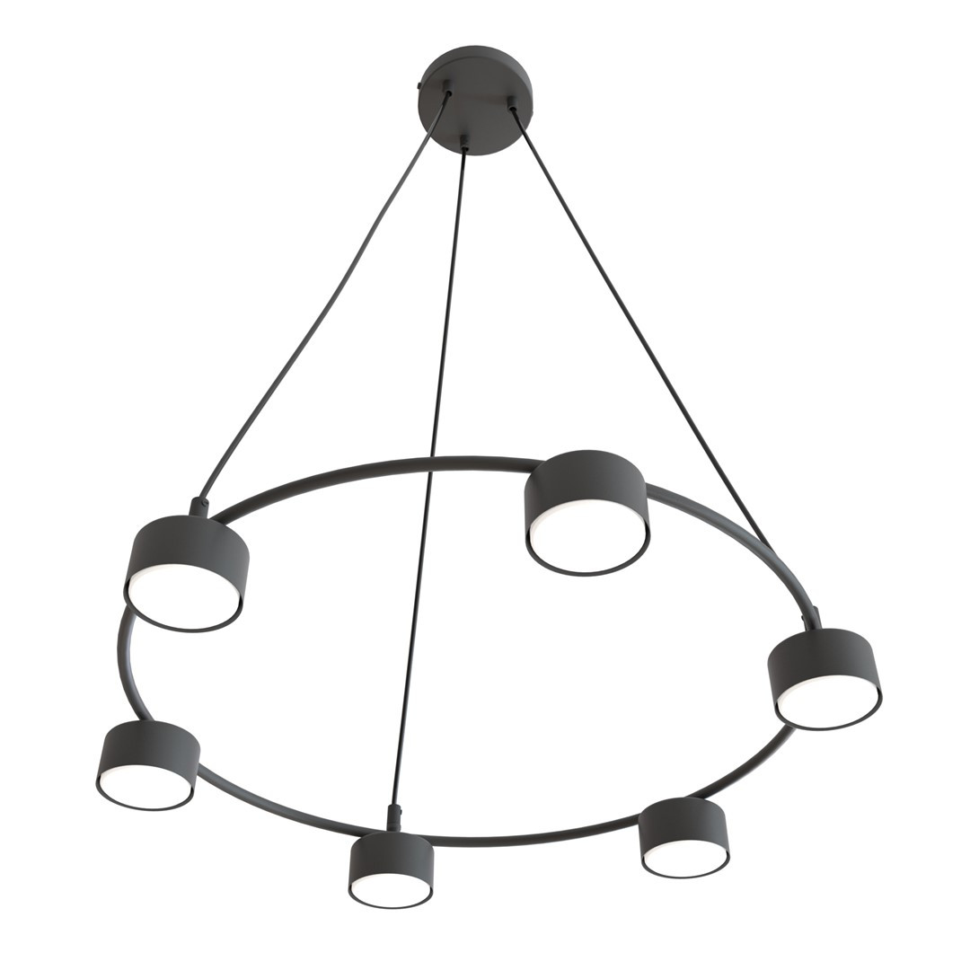Lampa Wisząca Starlit 6 Bl