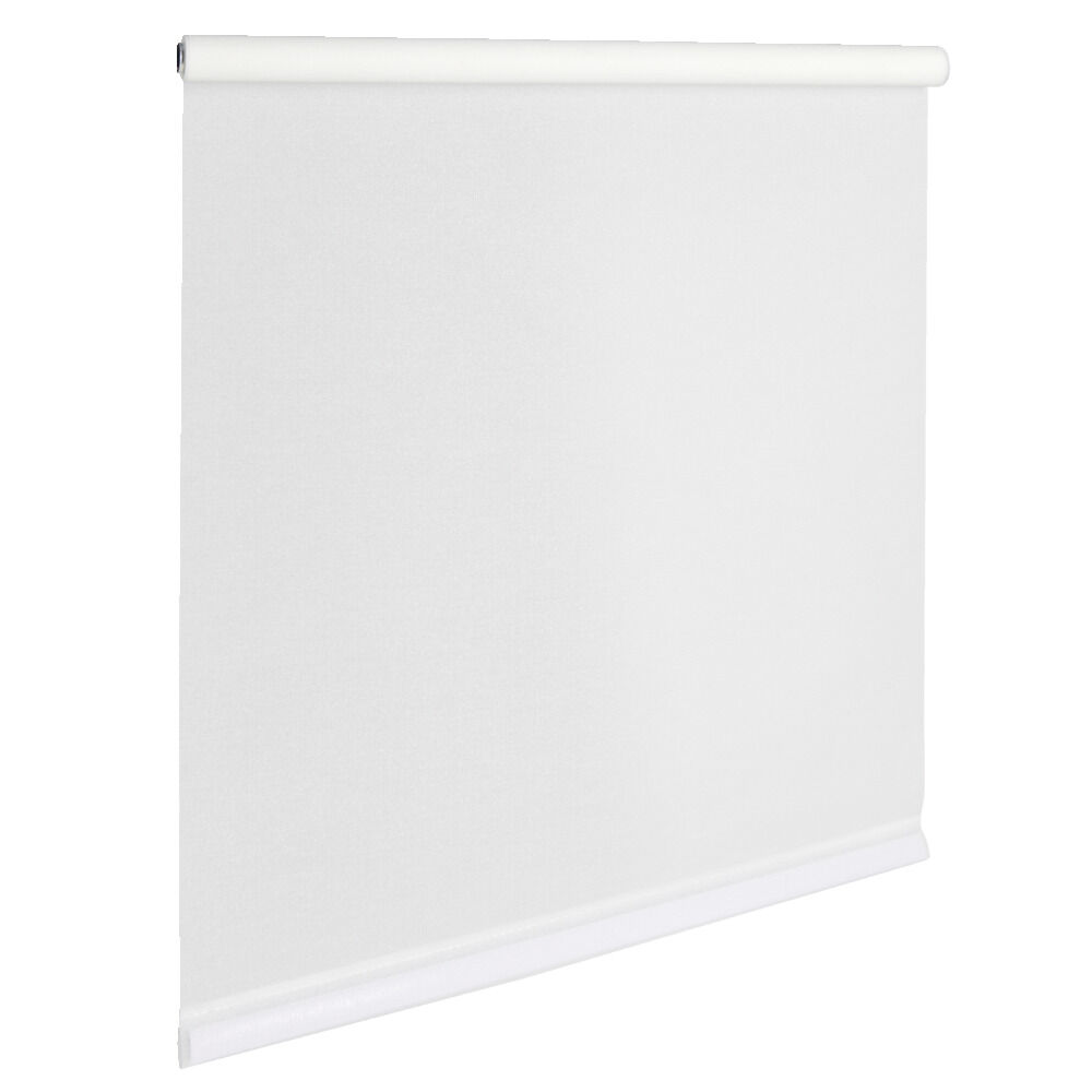 Store enrouleur avec ou sans perçage tamisant blanc 90x160cm