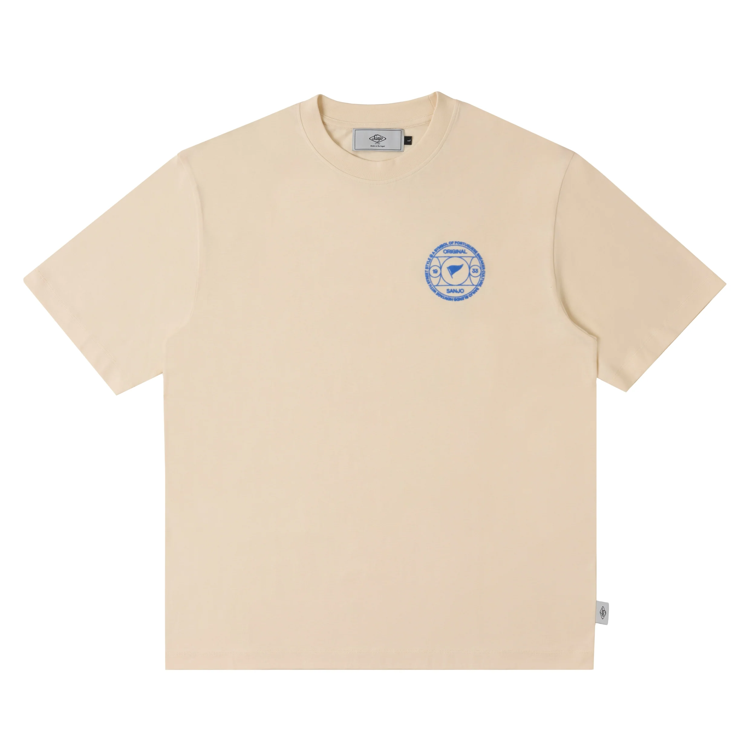 Sanjo Symbol Culture T-shirt // Ecru