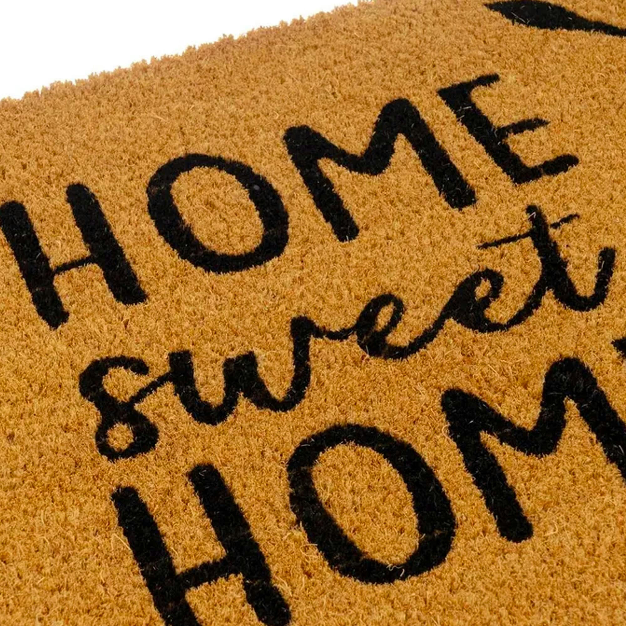 - Paillasson coco home sweet home branches d'olivier 60x40x1.5cm