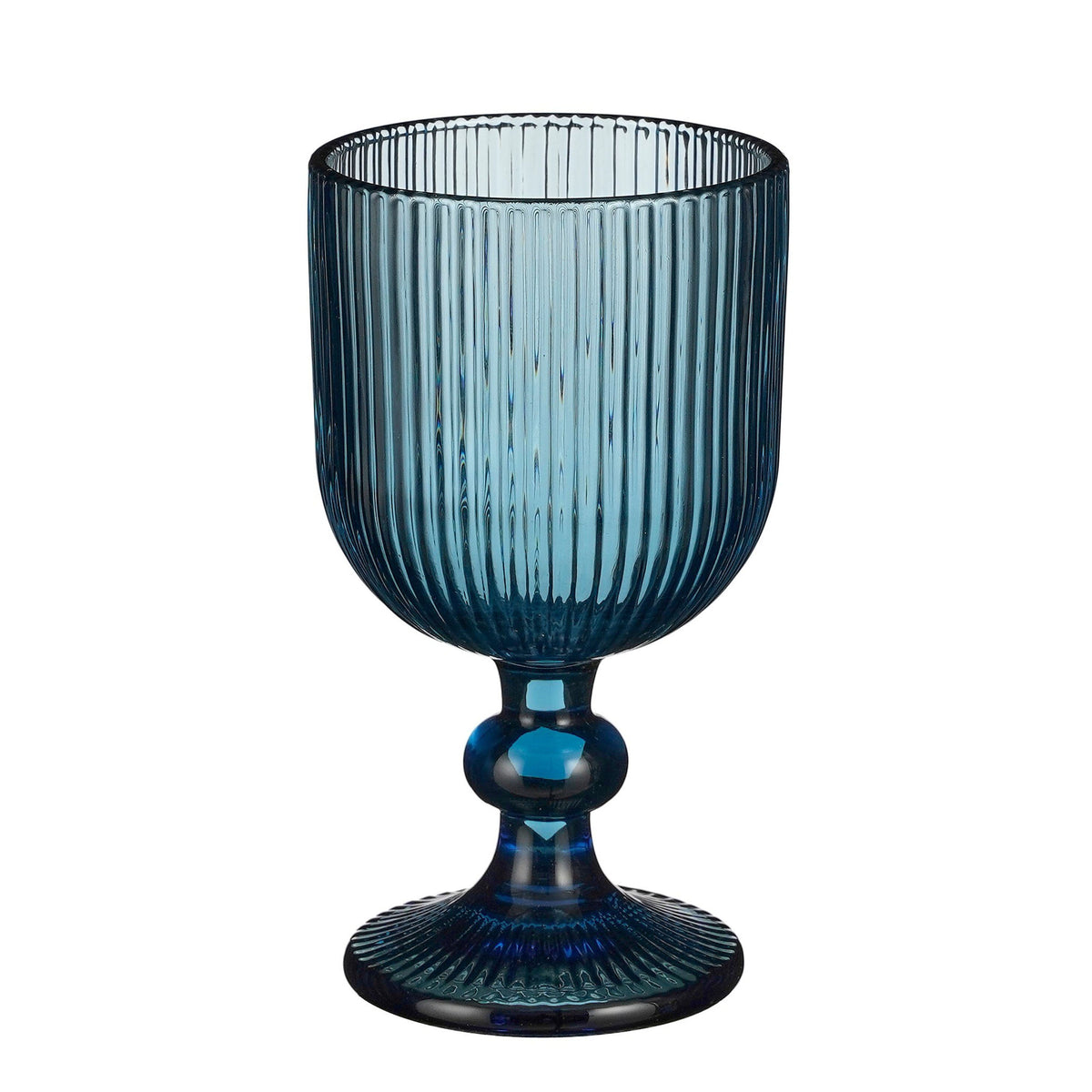 Mica Decorations Merlot Wijnglas - 250 ml - Glas - Blauw