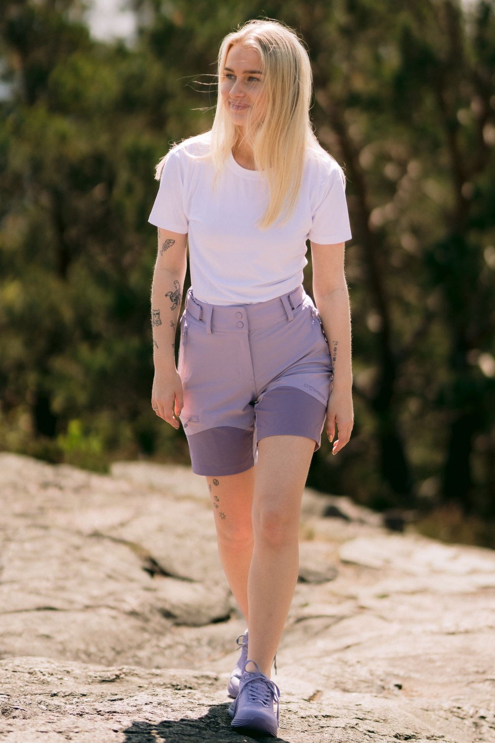 Hettpiggen lettvekts turshorts