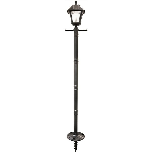 Gama Sonic Baytown II Solar Powered 83" Tall 6000K LED Single Head
