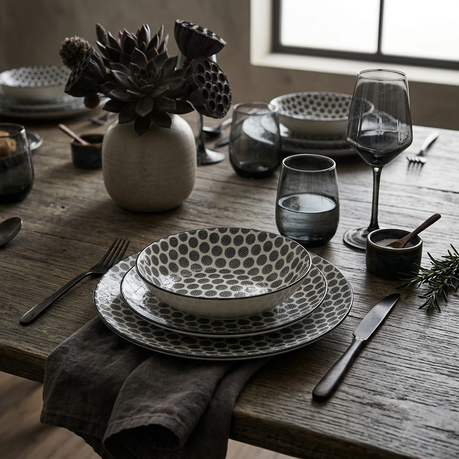 Servizio 18 piatti Bohemia Rond