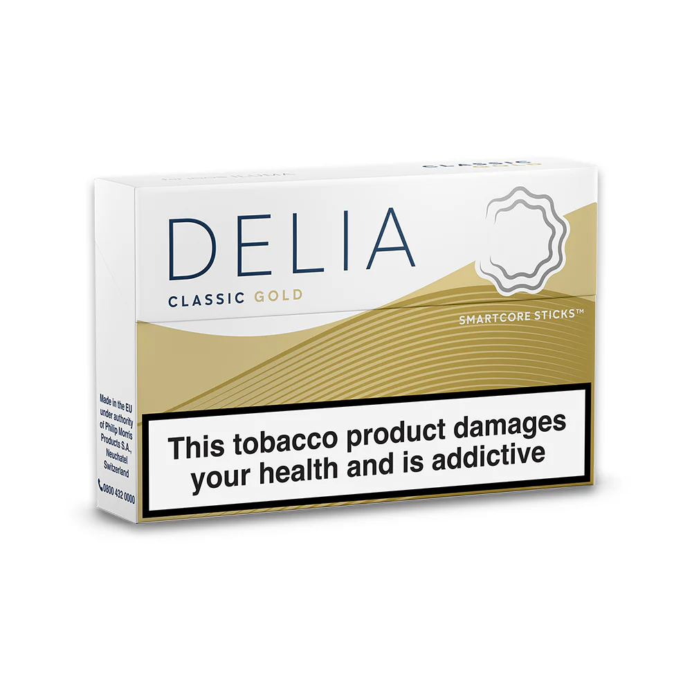 DELIA Classic Gold Tobacco Sticks