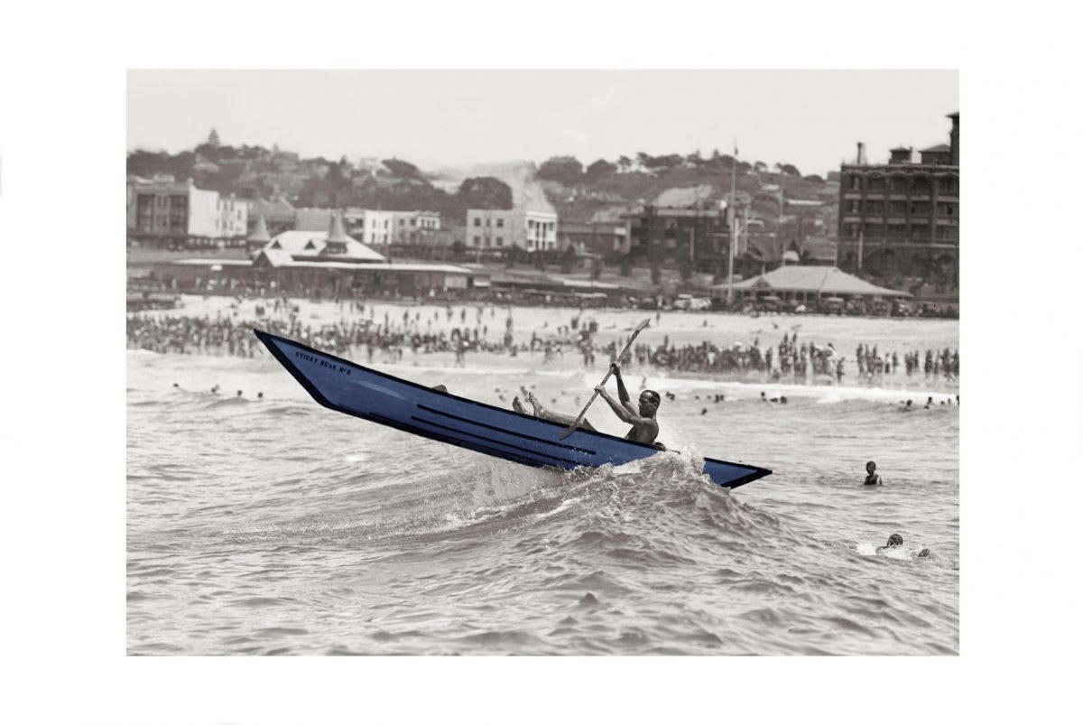 KELEPOQ COULEUR - Photo ancienne couleur mer n°46 alu 70x105cm