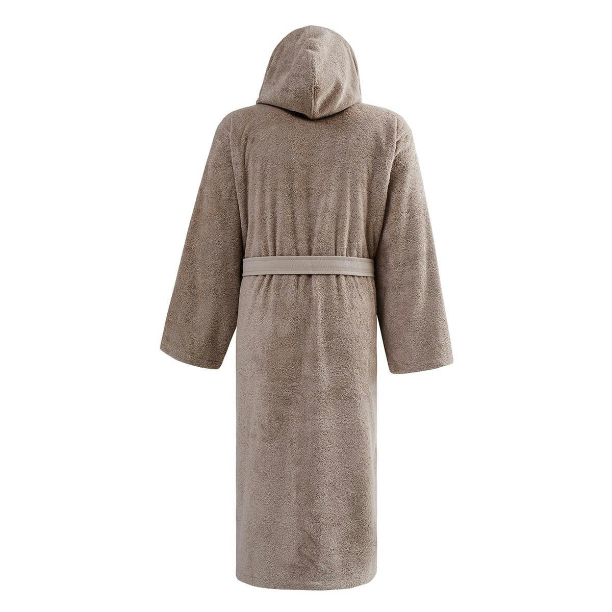 BOXER - Peignoir à capuche uni 420gr/m²  sable L