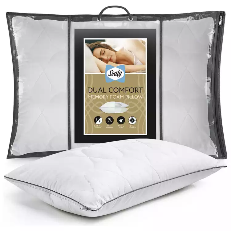 Sealy Dual Comfort Memory Foam Pillow
