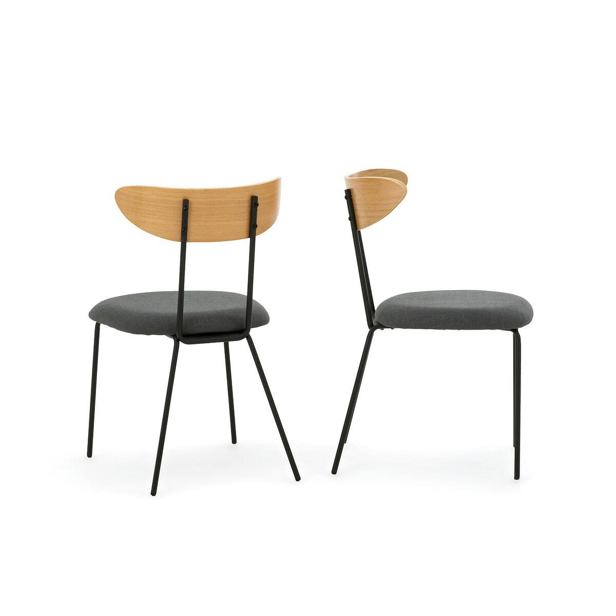 Lot de 2 chaises vintage Brooklyn