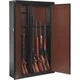 16 Gun Metal Cabinet with Storage