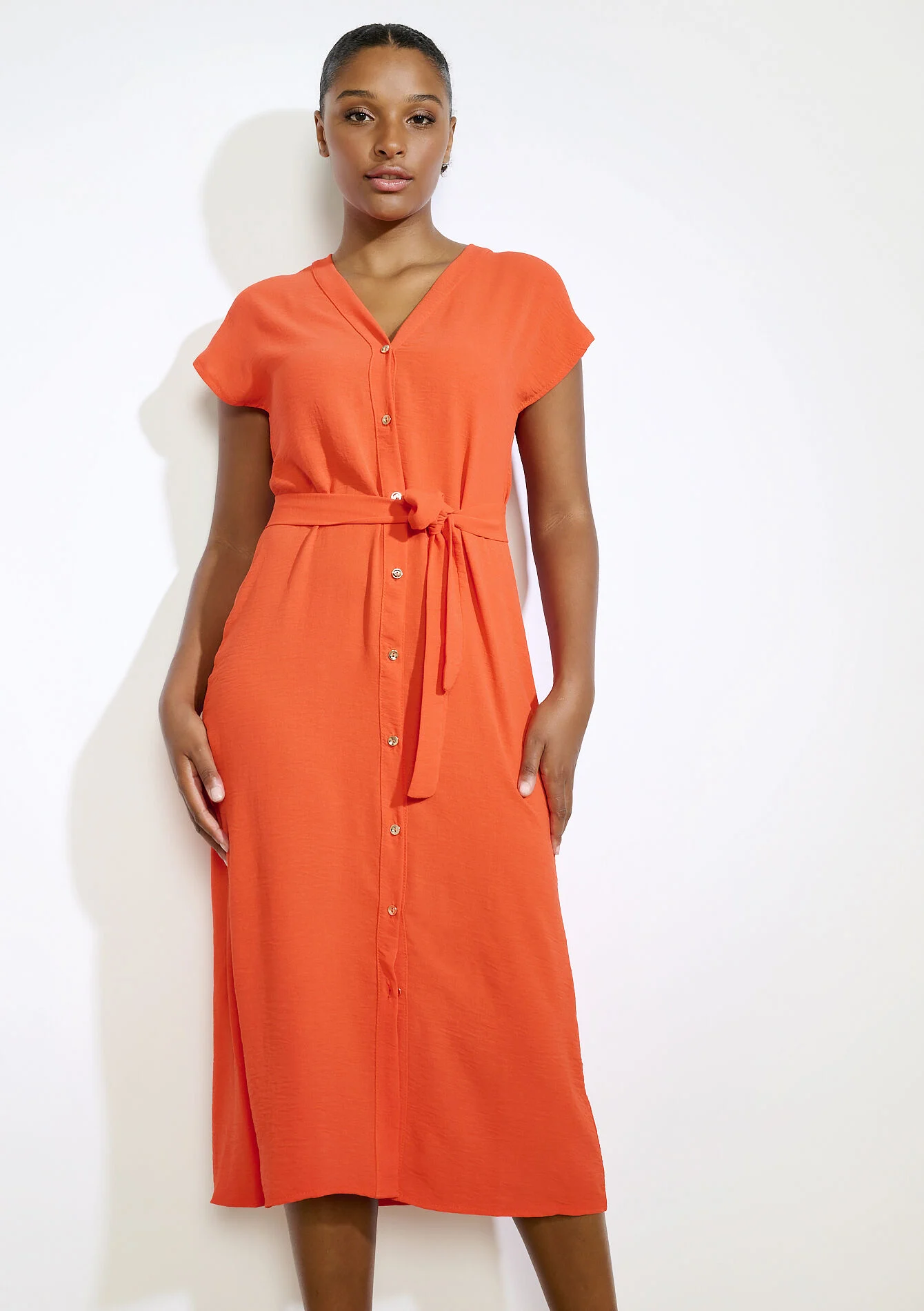 Overhemdjurk met knoopjes