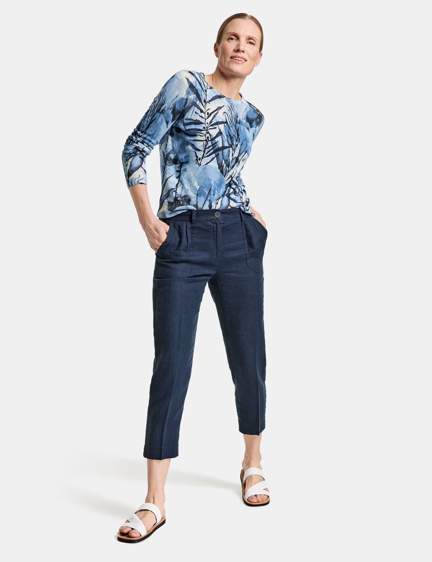 Citystyle Linen Trouser