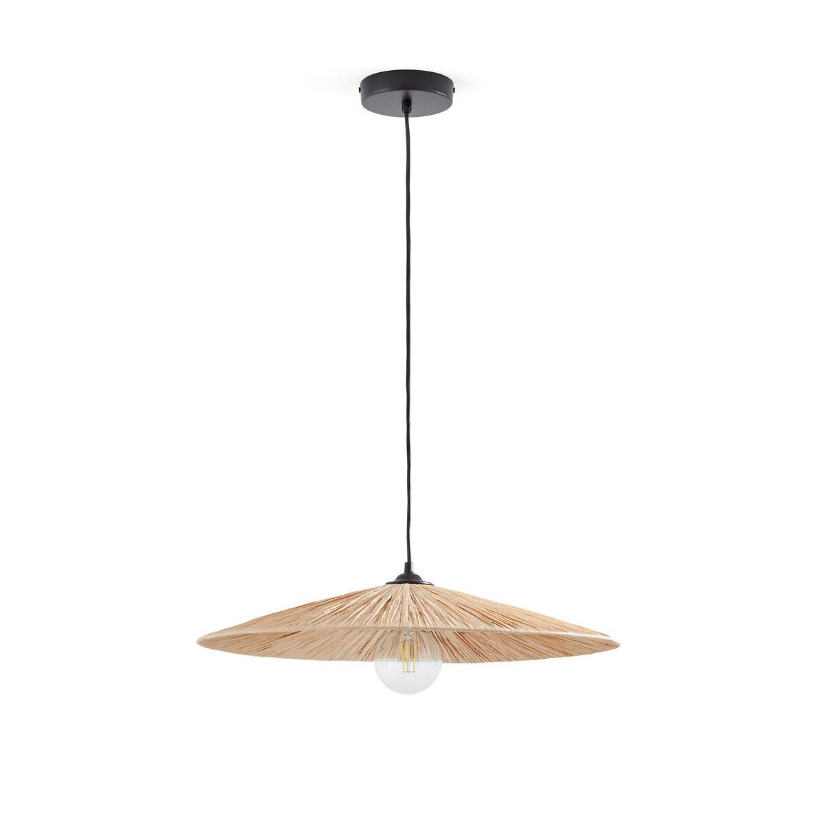 Suspension en raphia Ø50 cm, Rafita