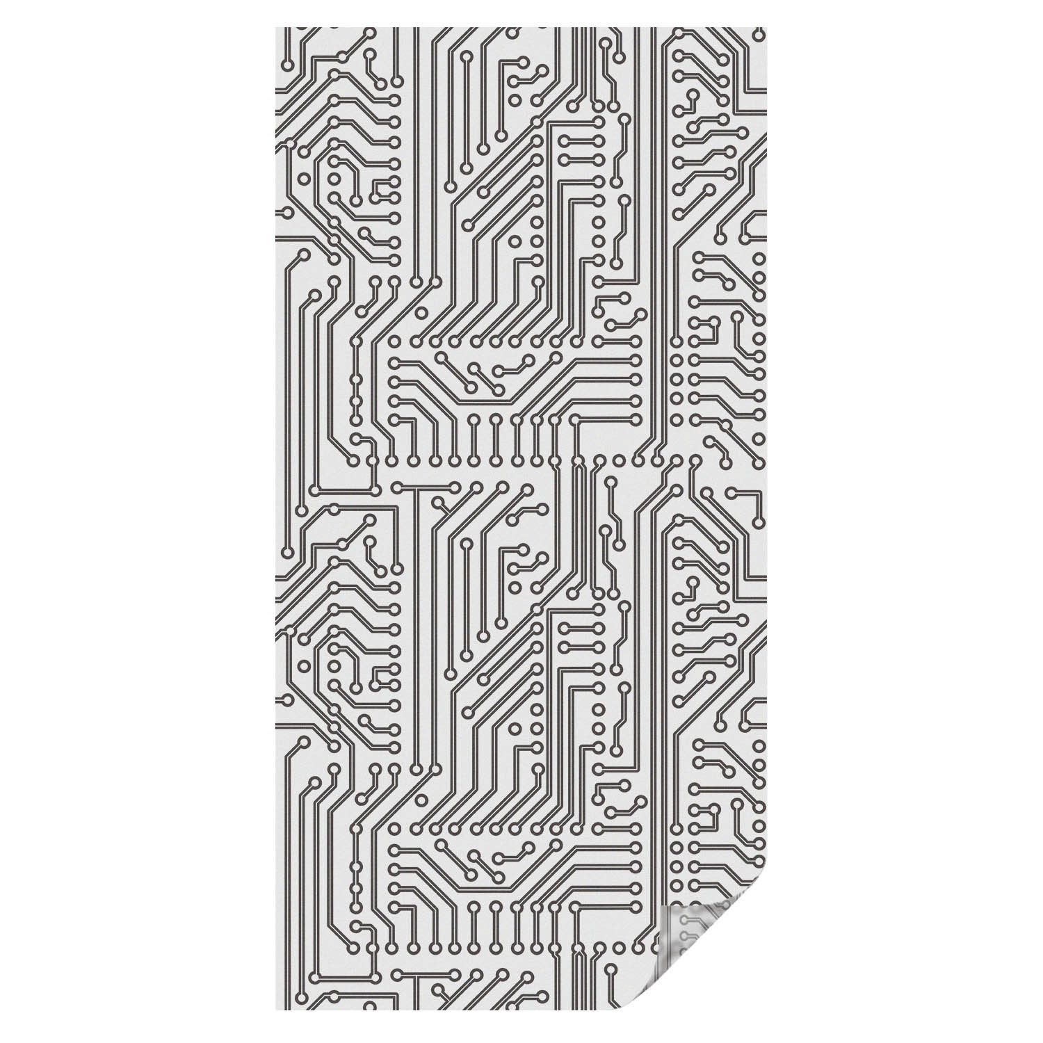 Folia okienna Techniczny motyw ochrona prywatności 50x100 Tulup