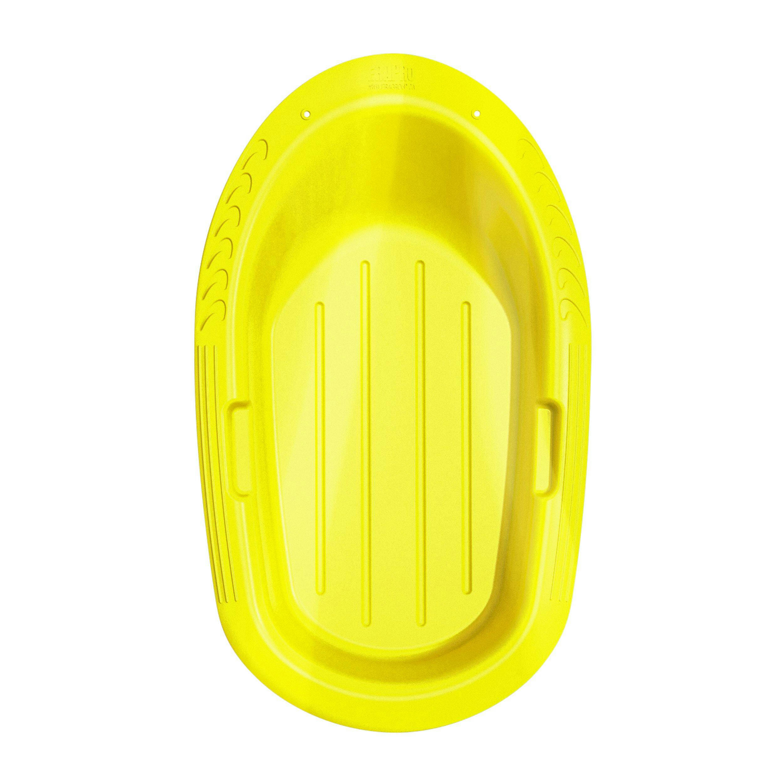 Manitou Kids' 1-Person Lightweight Plastic Winter Snow Sled/Toboggan, 37-In