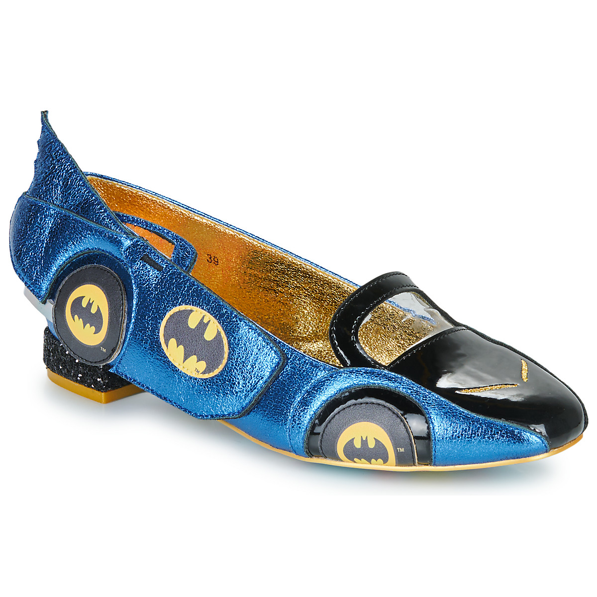 Irregular Choice - BATMOBILE KICKS - Blue / Black / Yellow