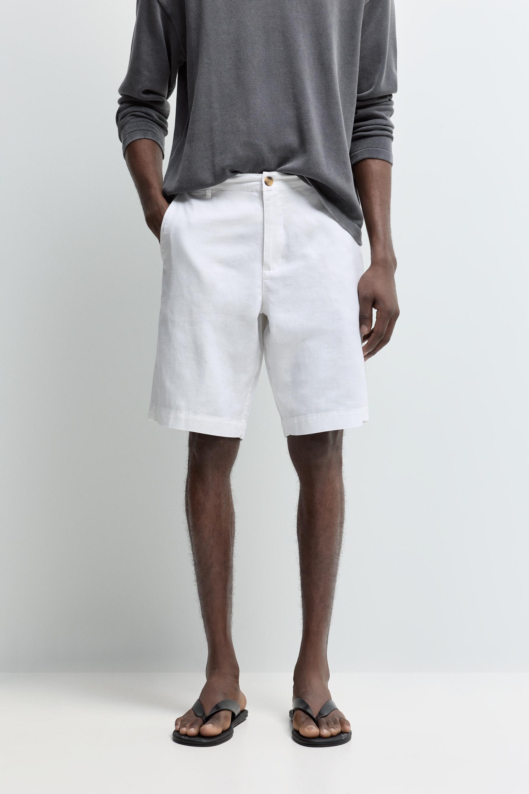 Bermuda chino algodón - lino